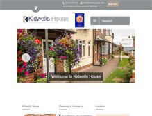 Tablet Screenshot of kidwellshouse.com